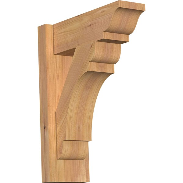 Ekena Millwork Olympic Traditional Smooth Outlooker, Western Red Cedar, 5 1/2"W x 14"D x 18"H OUT06X14X18OLY01SWR - main